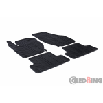 Original Gledring Passform Fußmatten Gummimatten 4 Tlg.+Fixing - Volvo V40 2012->